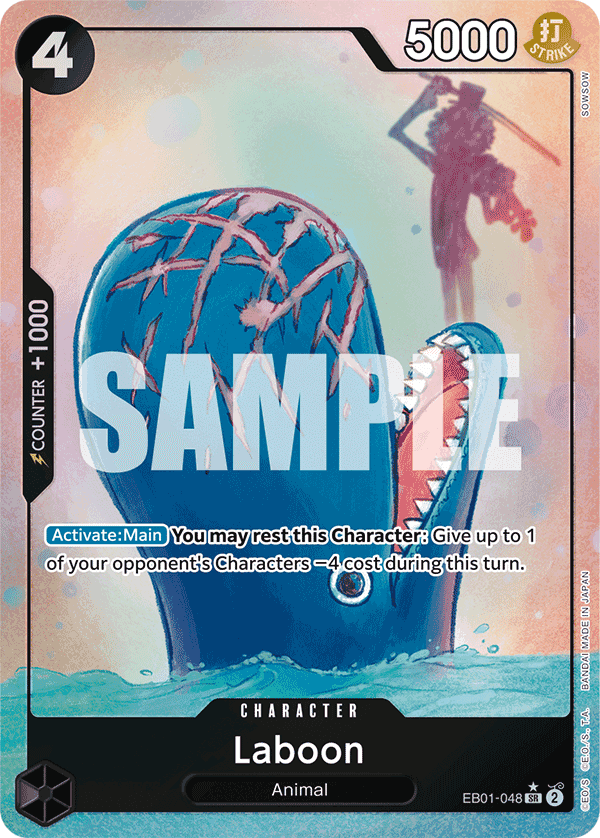 Laboon — Extra Booster Memorial Collection #EB01-048, CGC 10