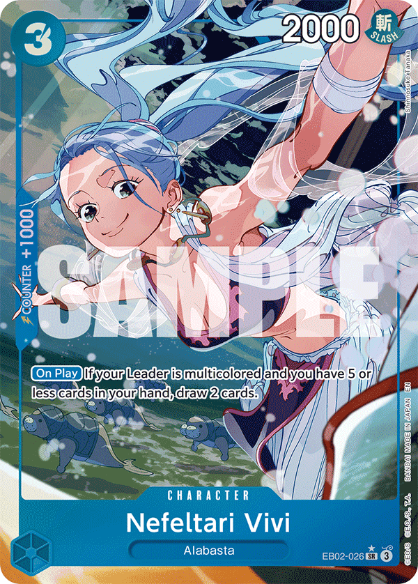 Nefeltari Vivi — Extra Booster Anime 25th Collection #EB02-026, CGC 10