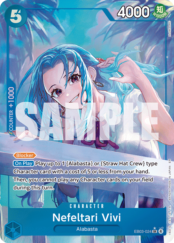 Nefeltari Vivi — Extra Booster Heroines Edition #EB03-024, PSA 10