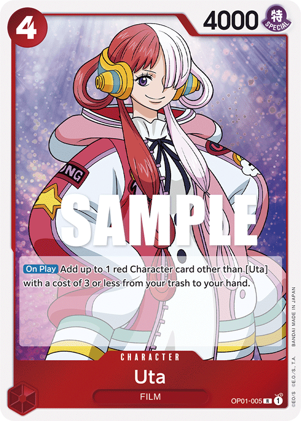 Uta — Romance Dawn #OP01-005, PSA 10