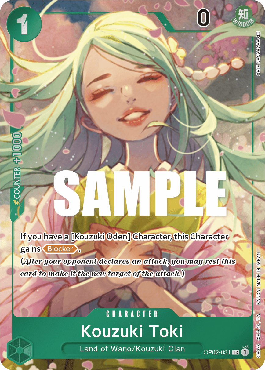 Kouzuki Toki — Paramount War #OP02-031, PSA 10