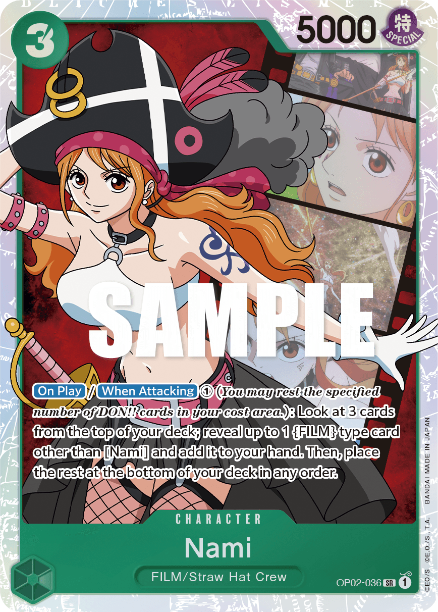 Nami — Paramount War #OP02-036, PSA 10