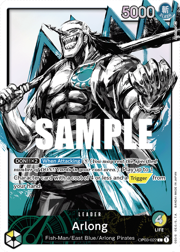 Arlong — Pillars of Strength #OP03-022, PSA 9