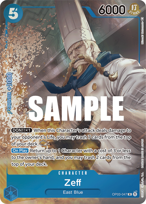 Zeff — Pillars of Strength #OP03-047, raw, NM