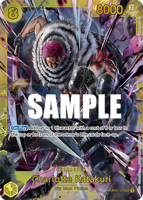 Charlotte Katakuri — Pillars of Strength #OP03-123, CGC 10