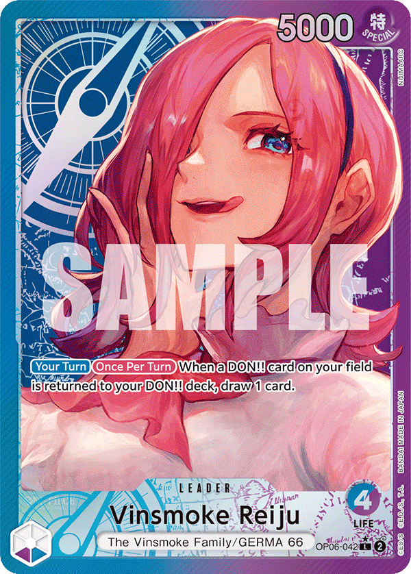 Vinsmoke Reiju — Wings of the Captain #OP06-042, PSA 10
