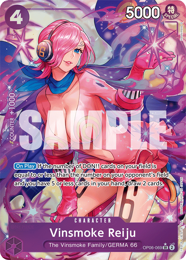 Vinsmoke Reiju — Wings of the Captain #OP06-069, raw, NM