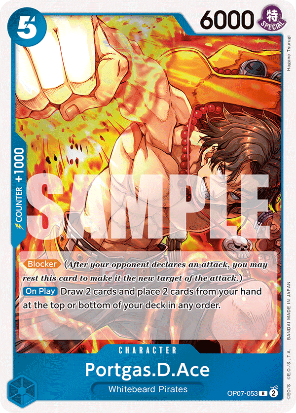 Portgas.D.Ace — 500 Years in the Future #OP07-053, PSA 10