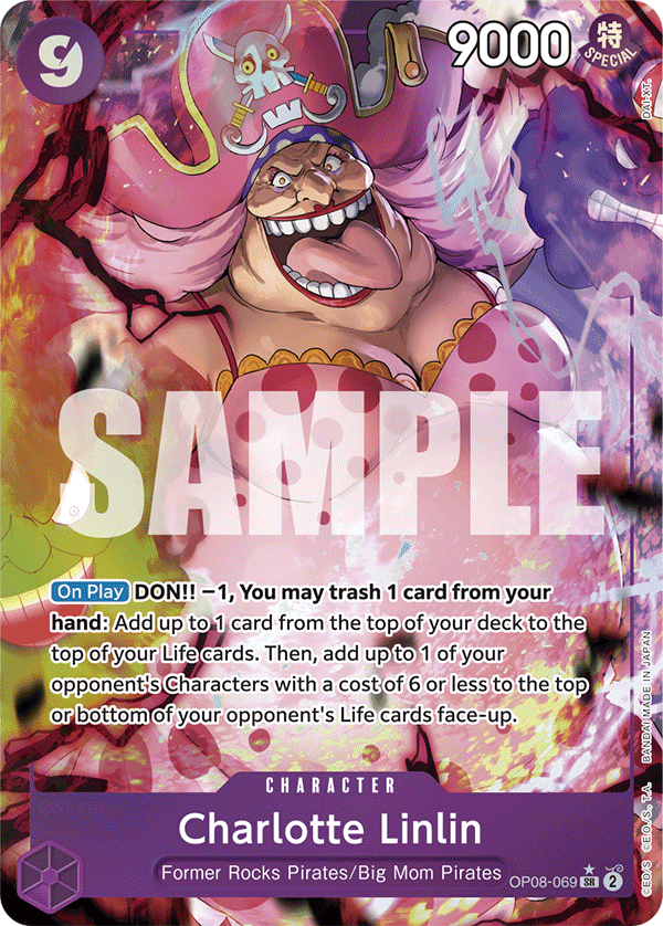 Charlotte Linlin — One Piece Two Legends #OP08-069, PSA 10