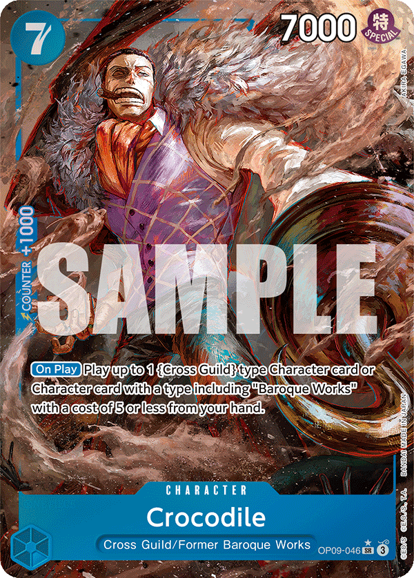 Crocodile — Emperors in the New World #OP09-046, CGC 10