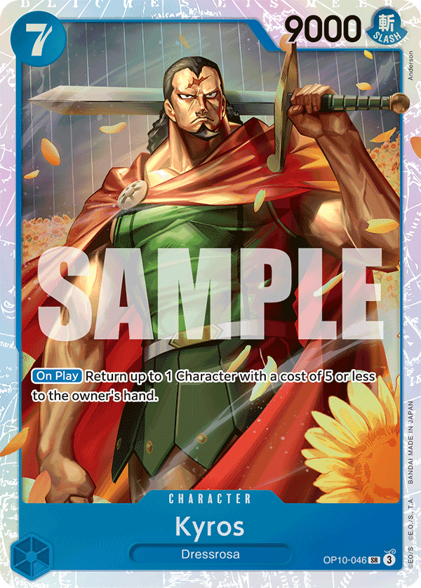 Kyros — Royal Blood #OP10-046, PSA 10