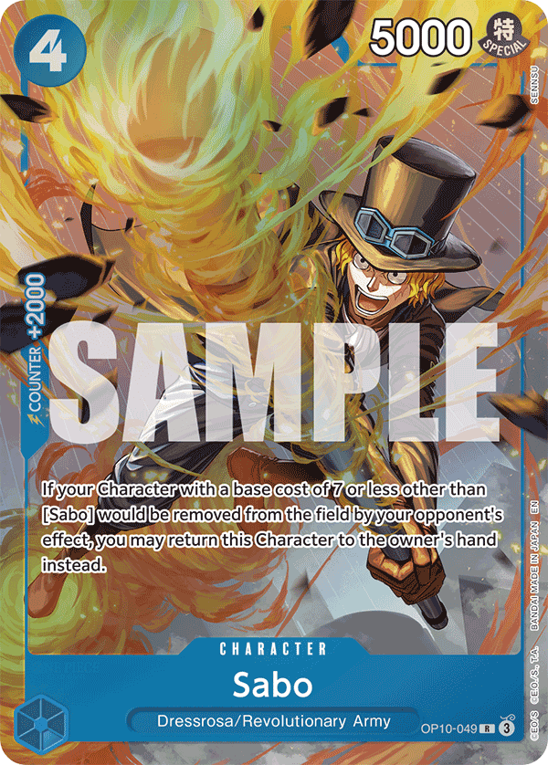 Sabo — Royal Blood #OP10-049, raw, NM