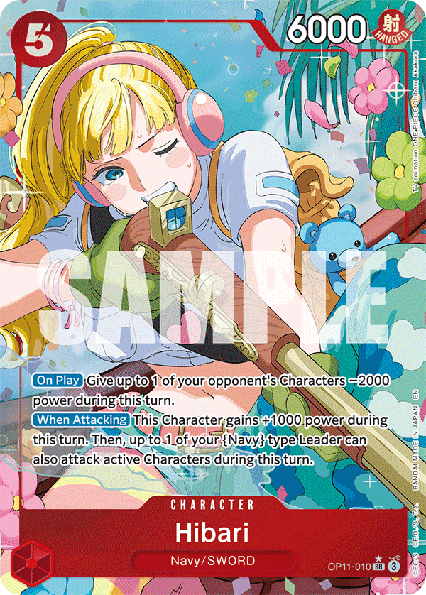Hibari — Fist of Divine Speed #OP11-010, CGC 10