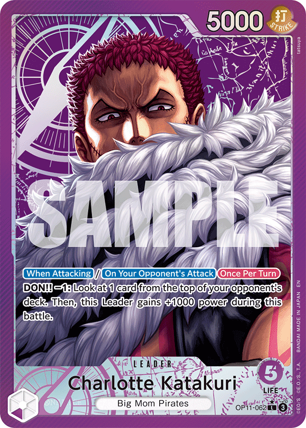 Charlotte Katakuri — Fist of Divine Speed #OP11-062, PSA 10