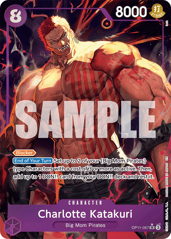 Charlotte Katakuri — Fist of Divine Speed #OP11-067, PSA 10