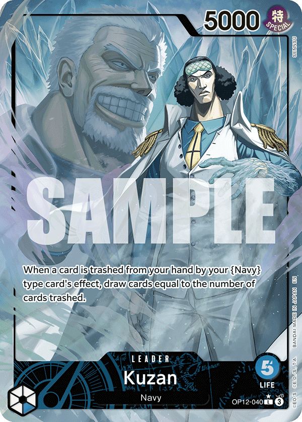 Kuzan — One Piece Legacy of the Master #OP12-040, PSA 10