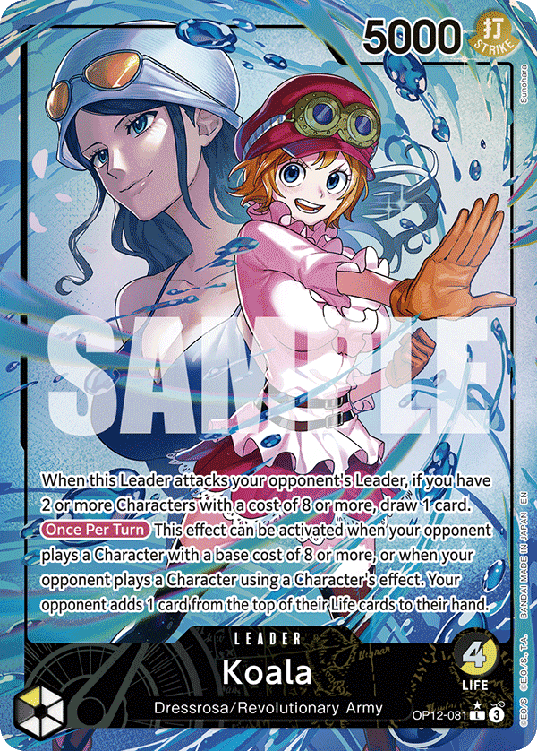 Koala — One Piece Legacy of the Master #OP12-081, PSA 10