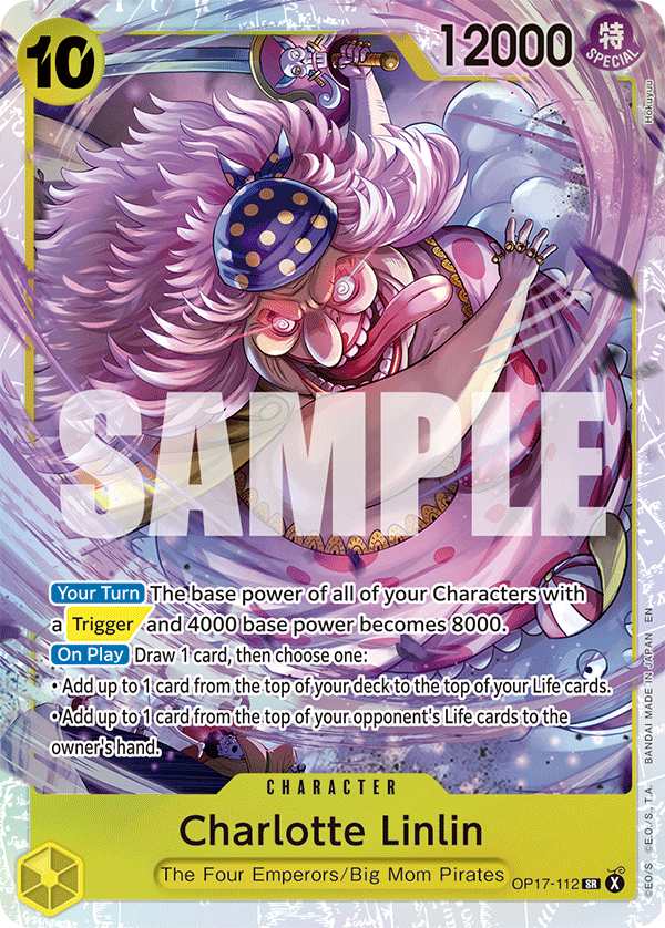 Charlotte Linlin — World's Strongest Warriors #OP17-112, raw, NM
