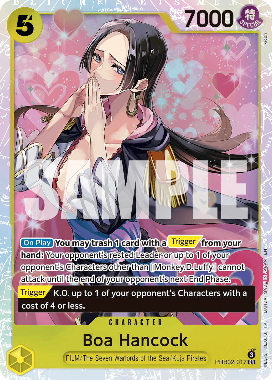 Boa Hancock — Premium Booster 2 #PRB02-017, CGC 10