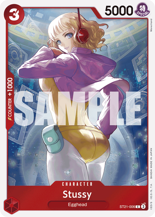 Stussy — One Piece Starter Deck 21: Gear5 #ST21-006, CGC 10