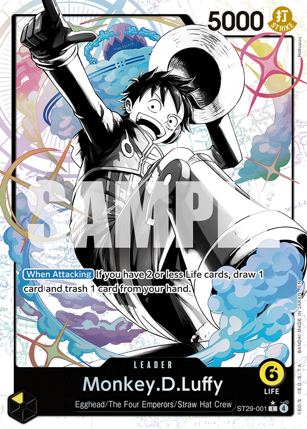 Monkey.D.Luffy — Starter Deck 29: Egghead #ST29-001, CGC 10