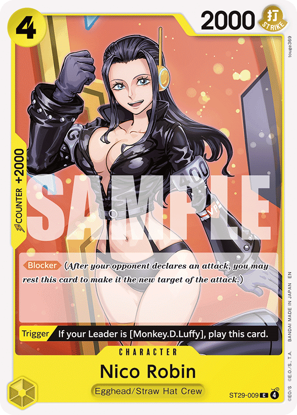 Nico Robin — Starter Deck 29: Egghead #ST29-009, PSA 10