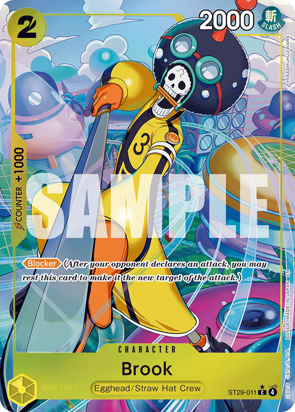 Brook — Starter Deck 29: Egghead #ST29-011, raw, NM