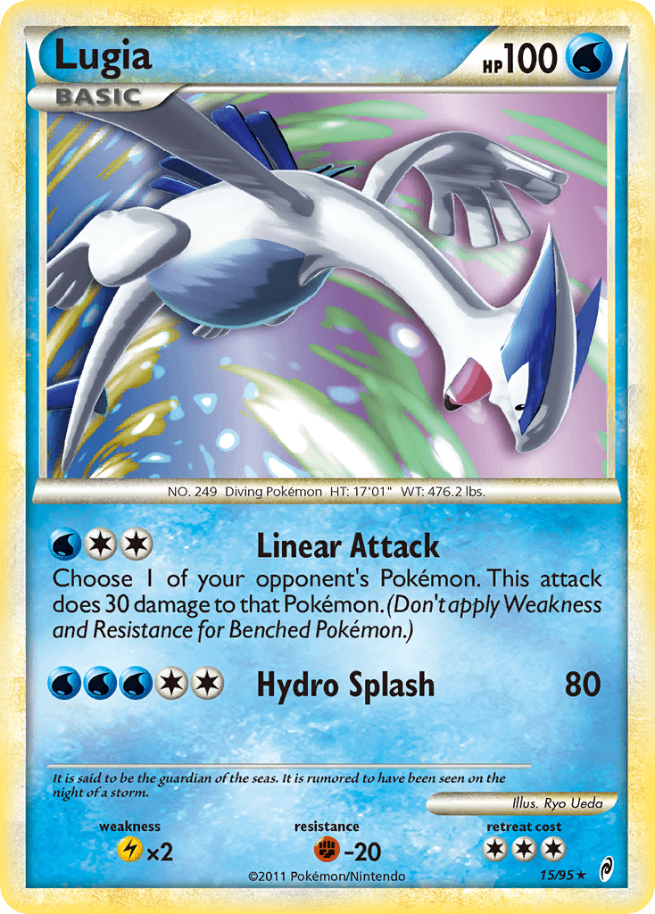 Lugia — Call of Legends #15/95, PSA 8