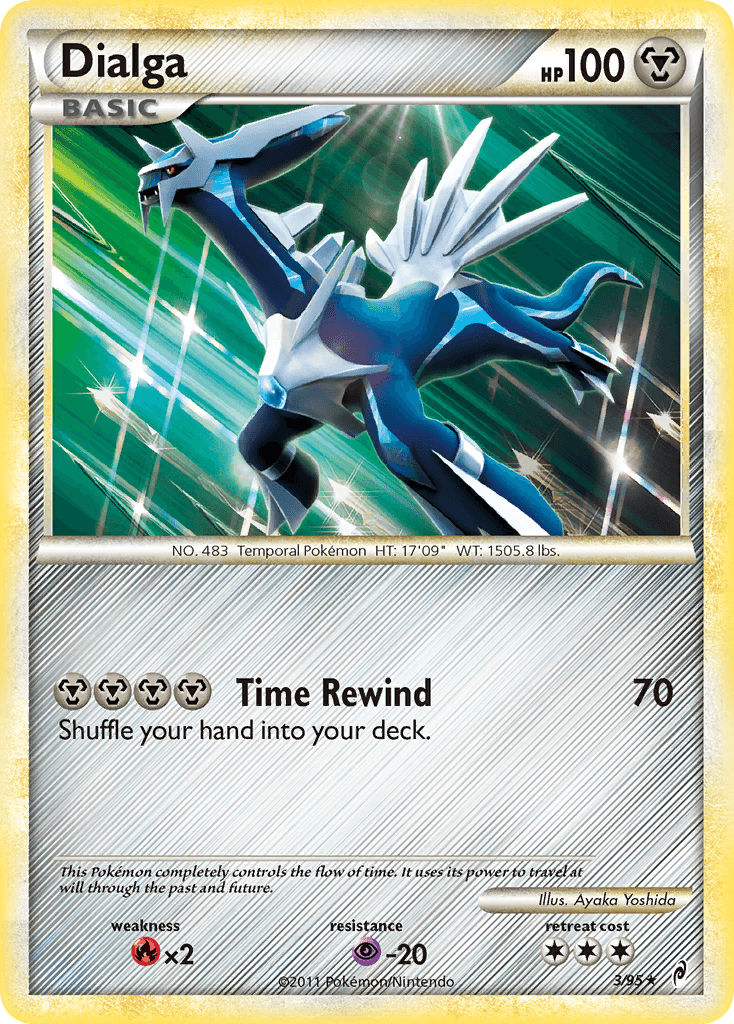 Dialga — Call of Legends #3/95, raw, NM