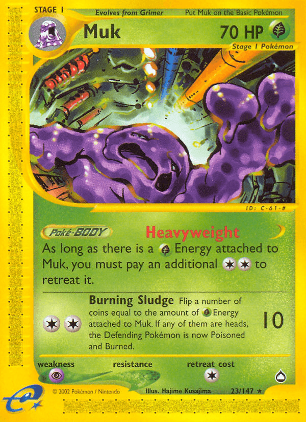 Muk — Aquapolis #23/147, raw, NM