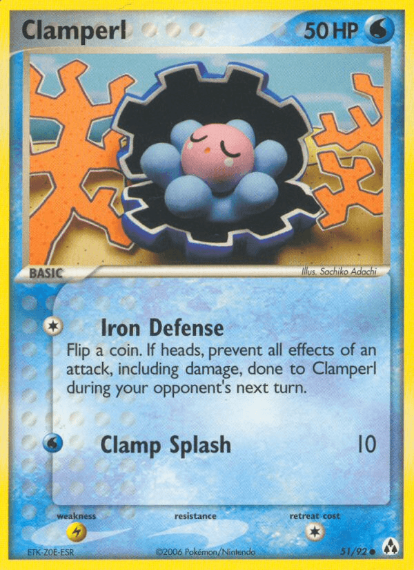 Clamperl — Legend Maker #51/92, raw, NM