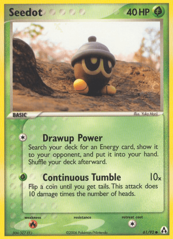 Seedot — Legend Maker #61/92, raw, NM