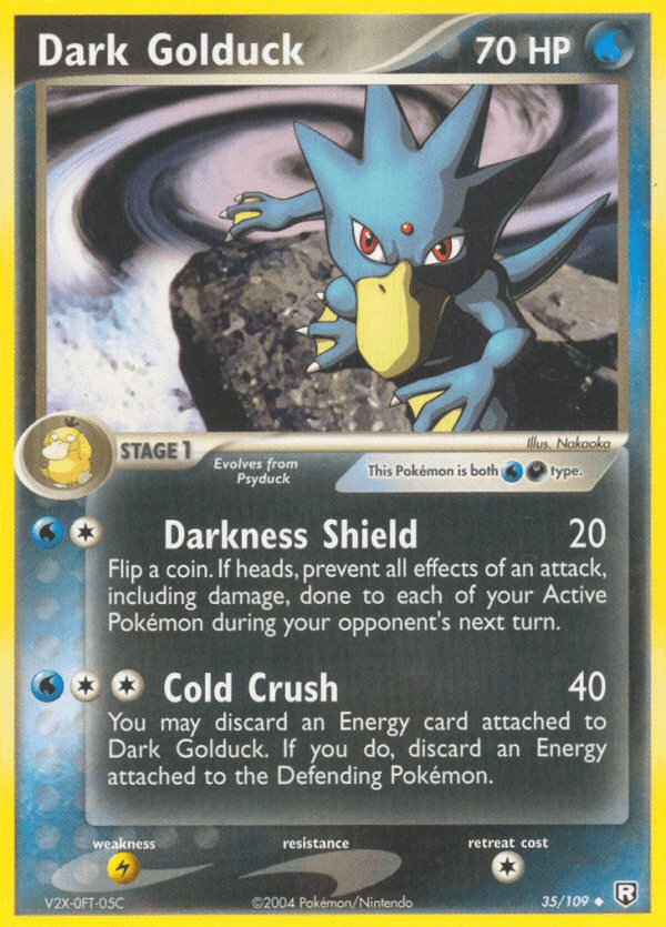 Dark Golduck — Team Rocket Returns #35/109, raw, NM