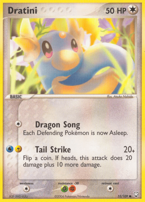 Dratini — Team Rocket Returns #53/109, raw, NM