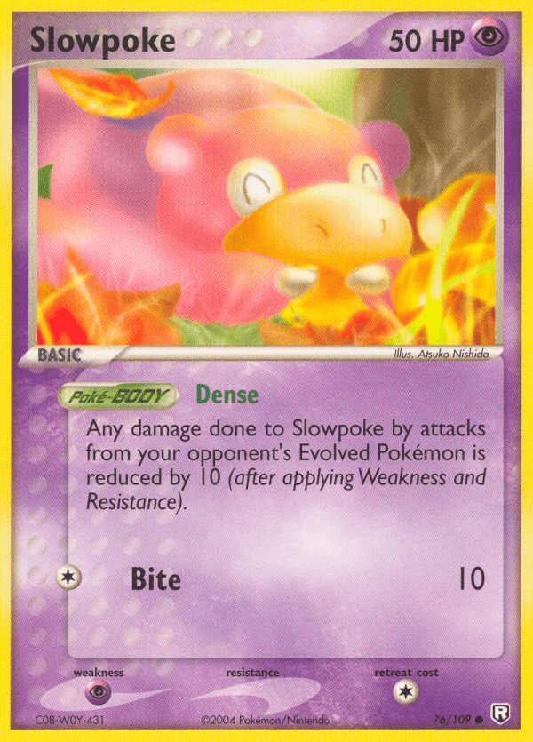 Slowpoke — Team Rocket Returns #76/109, raw, NM