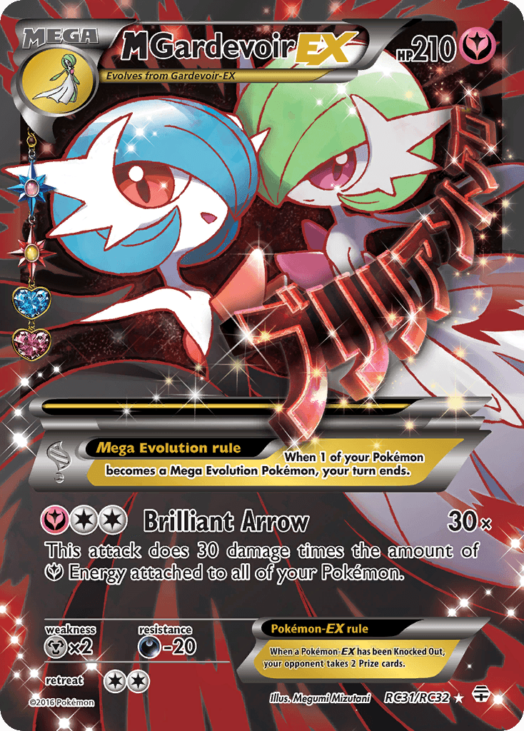 M Gardevoir EX — Generations #RC31, PSA 9
