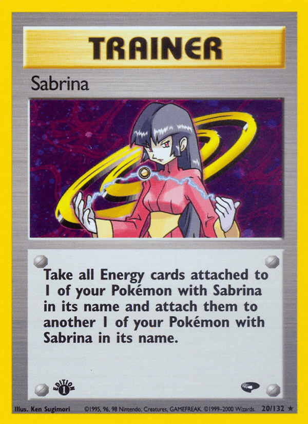 Sabrina — Gym Challenge #20/132, raw, NM