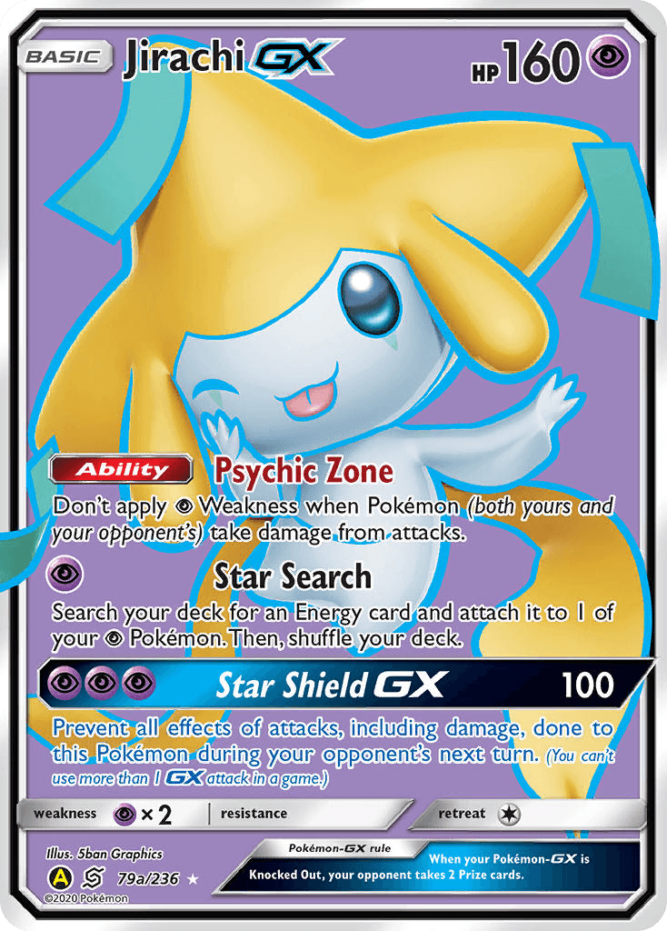 Jirachi GX — Unified Minds #79a, PSA 10