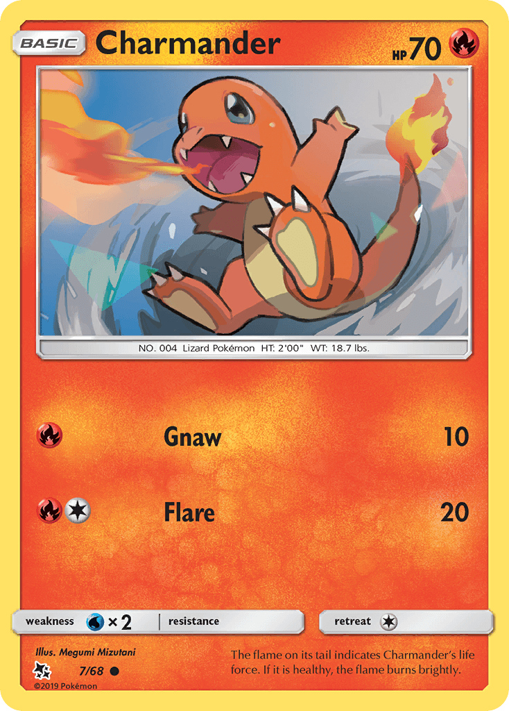 Charmander — Hidden Fates #7/68, CGC 10