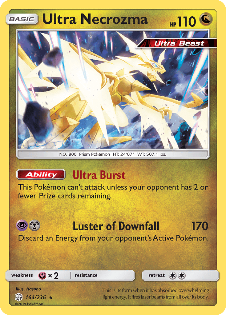 Ultra Necrozma — Cosmic Eclipse #164/236, raw, NM