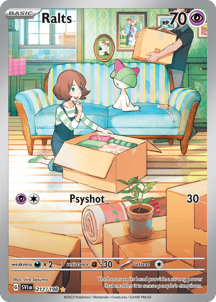 Ralts — Scarlet & Violet #211/198, CGC 10