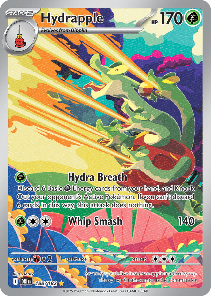 Hydrapple — Destined Rivals #188/182, PSA 10