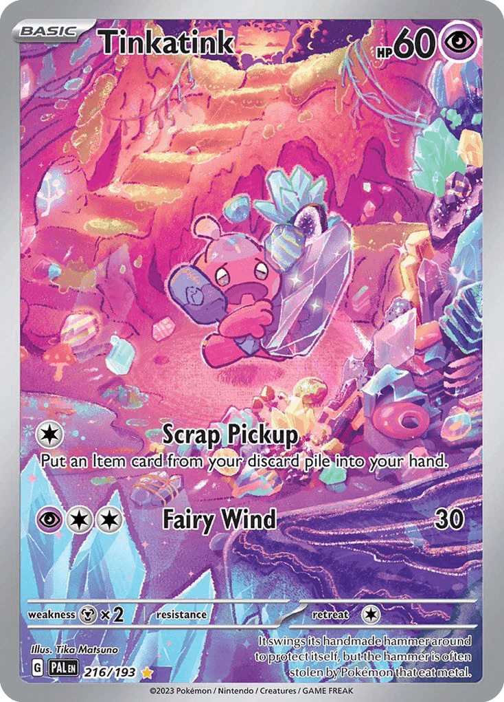 Tinkatink — Paldea Evolved #216/193, PSA 10