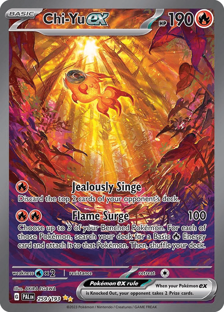 Chi-Yu ex — Paldea Evolved #259/193, PSA 10