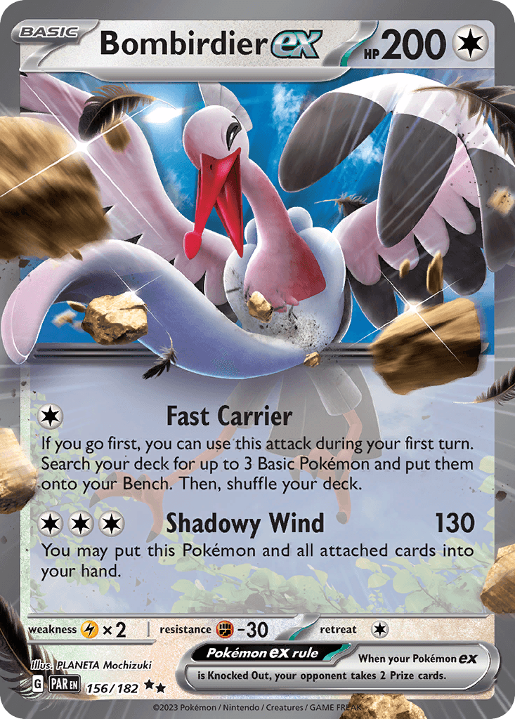 Bombirdier ex — Paradox Rift #156/182, CGC 10