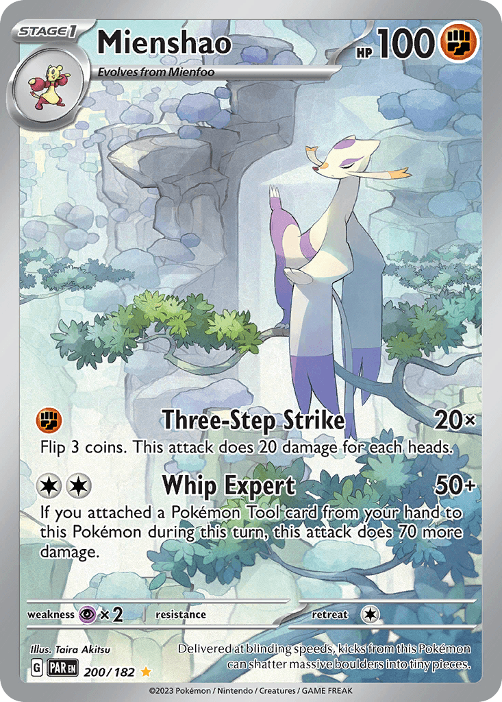 Mienshao — Paradox Rift #200/182, PSA 10