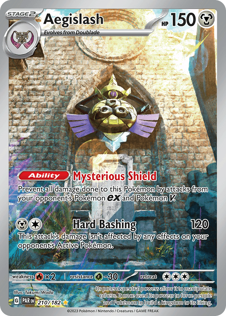 Aegislash — Paradox Rift #210/182, PSA 10