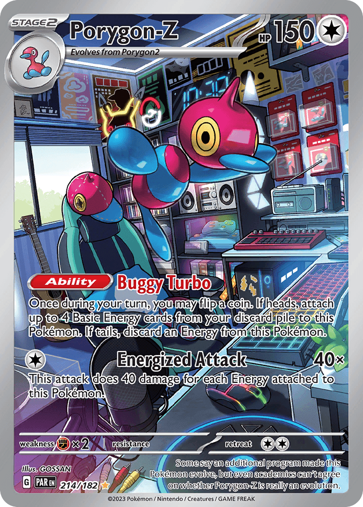 Porygon-Z — Paradox Rift #214/182, PSA 10