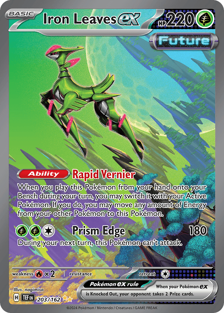 Iron Leaves ex — Temporal Forces #203/162, PSA 10