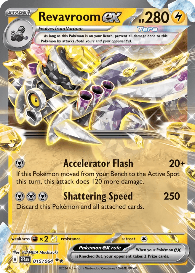 Revavroom ex — Shrouded Fable #15/64, PSA 9
